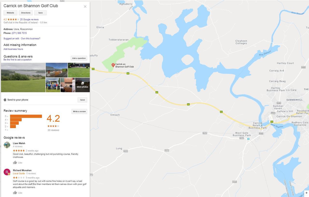 Ridge-Rock Accommodation Carrick-on-Shannon Exterior foto